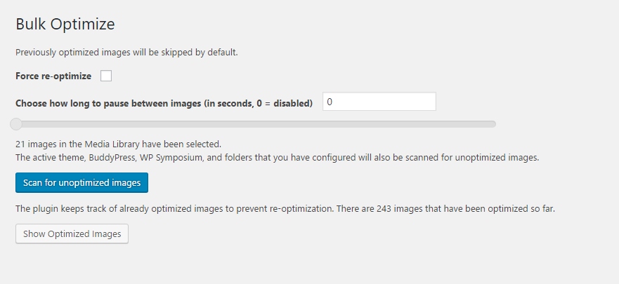 Speed up WordPress ewww-optimizer-04