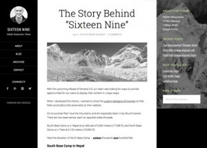 Sixteen Nine