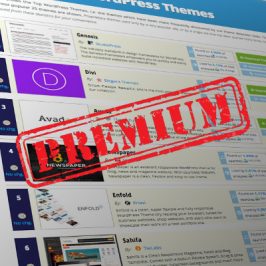 All Top Ten WordPress themes are premium now