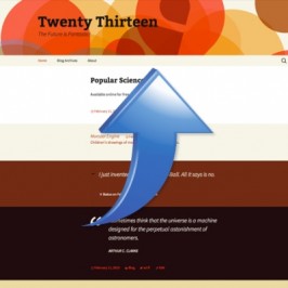 Our Top WordPress Themes reports welcome Twenty Thirteen